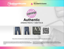Load image into Gallery viewer, Authentic Armani Exchange Mens Blue Denim Straight Leg Jeans Size 30 Short
