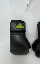 Load image into Gallery viewer, Premier Womens Black Leather Adjustable Martial Arts Training Boxing Gloves
