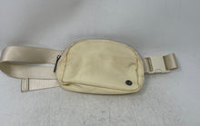 Load image into Gallery viewer, Lululemon Womens Ivory Zipper Inner Divider Adjustable Strap Fanny Pack Bag
