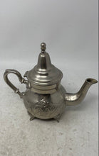Load image into Gallery viewer, Vintage Silver Tone Marque Depose Theieres Koutbia Fabrique Teapot
