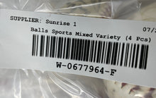 Load image into Gallery viewer, Lot Of 4 Pieces Mixed Variety White Outdoor Sports Baseball &amp; Softball Balls
