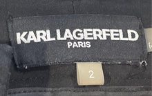 Load image into Gallery viewer, Karl Lagerfeld Womens Black Pockets Straight Leg Trousers Pants Size 2
