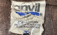 Load image into Gallery viewer, Anvil Mens Brown Cotton Short Sleeve Crew Neck Concert Graphic T-Shirt Size XL
