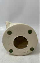 Load image into Gallery viewer, Antique White Ceramic Nude Boy Threatening Cupid Decorative Figurine
