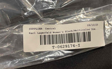 Load image into Gallery viewer, Authentic Karl Lagerfeld Paris Womens Black Multicolor T-Shirt Dress Size XS
