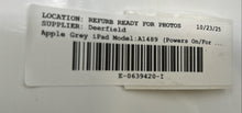 Load image into Gallery viewer, Apple iPad Mini 2 Gray iOS Tablet Model A1489 Powers On For Parts
