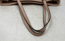 Load image into Gallery viewer, Michael Kors Womens Light Pink Leather Bottom Studs Shoulder Strap Tote Bag
