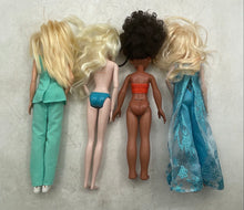 Load image into Gallery viewer, Lot Of 13 Pieces Assorted Multicolor Mixed Variety Barbie Fashion Dolls
