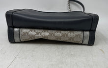 Load image into Gallery viewer, Michael Kors Womens Whitney Gray Silver Signature Shoulder Crossbody Bag
