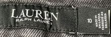 Load image into Gallery viewer, Lauren Ralph Lauren Womens Black Denim Pockets High Rise Skinny Jeans Size 10

