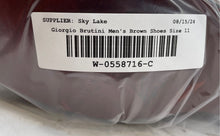 Load image into Gallery viewer, Giorgio Brutini Mens Brown Leather Slip-On Loafer Shoes Size 11
