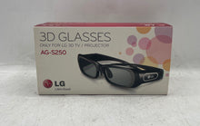 Load image into Gallery viewer, LG Life's Good AG-S250 Only For LG 3D TV/Projector 3D Active Shutter Glasses

