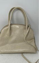 Load image into Gallery viewer, Desmo Womens Beige Detachable Strap Double Handle Crossbody Satchel Bag

