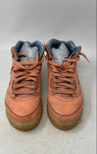 Load image into Gallery viewer, Nike Kids Air Jordan 5 DV4983-641 Peach Mid Top Lace-Up Sneakers Shoes Size 6.5Y
