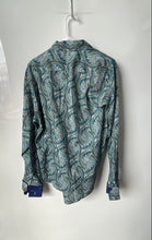 Load image into Gallery viewer, Ted Baker Mens Multicolor Paisley Long Sleeve Spread Collar Button-Up Shirt Sz 4
