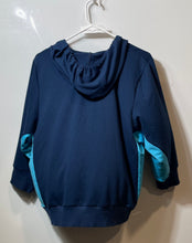Load image into Gallery viewer, Anne Klein Sport Womens Blue 3/4 Sleeve Regular Fit Pullover Hoodie Size M
