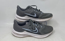 Load image into Gallery viewer, Nike Womens Downshifter 11 Gray Low Top Lace-Up Sneaker Shoes Size 9

