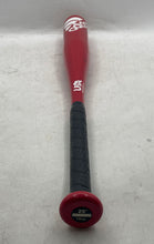 Load image into Gallery viewer, Adidas Triple Stripe Red 25 Inch 15 Oz One Piece Alloy Baseball Bat
