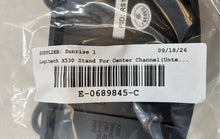 Load image into Gallery viewer, Logitech X-530 Black Stand For Center Channel Computer Speaker Untested
