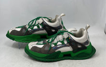 Load image into Gallery viewer, Mazino Mens Zenon Gray Printed Lace-Up Low Top Sneaker Shoes Size 8.5
