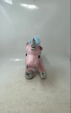 Load image into Gallery viewer, Dan Dee Collector's Choice Pink Silver Sparkly Unicorn Plush Toy
