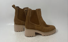 Load image into Gallery viewer, Dolce Vita Womens Brown Round Toe Lace-Up Block Chelsea Boots Size 6
