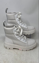 Load image into Gallery viewer, Dr. Martens Womens Combs White Lace-Up Round Toe Ankle Combat Boots Size 5
