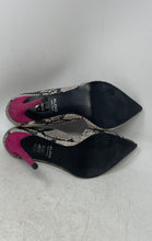 Load image into Gallery viewer, Aldo Womens Premier Multicolor Snakeskin Print Slip-On D'Orsay Heels Size 10
