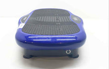Load image into Gallery viewer, Fit Pulse Blue Black Vibration Plate Exercise Machine Needs Power Cable
