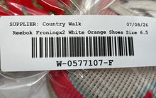 Load image into Gallery viewer, Reebok Mens Nano X2 Froning GY8906 White Orange Low Top Sneakers Shoes Size 6.5
