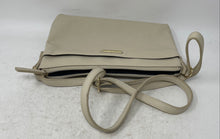 Load image into Gallery viewer, Tommy Hilfiger Womens Beige Pebbled Leather Inner Pocket Crossbody Bag
