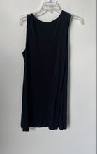 Load image into Gallery viewer, Express Womens Black Sleeveless Scoop Neck Embellished Short Mini Dress Size M
