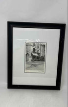 Load image into Gallery viewer, Black White Titled Paris Cafe Wall Art Framed Photo Print By Artist Connie Begg
