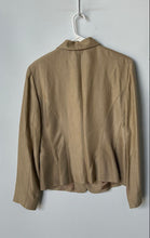 Load image into Gallery viewer, Anne Klein Womens Brown Single-Breasted Long Sleeve One Button Blazer Size 12
