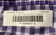 Load image into Gallery viewer, Egara Mens Multicolor Printed Cotton Non-Iron Long Sleeve Button-Up Shirt Size M
