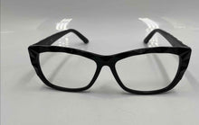 Load image into Gallery viewer, Authentic Swarovski Women's Black Glasses With Crystal Accents
