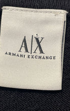 Load image into Gallery viewer, Armani Exchange Womens Black Long Sleeve Pullover Cropped Blouse Top Size S

