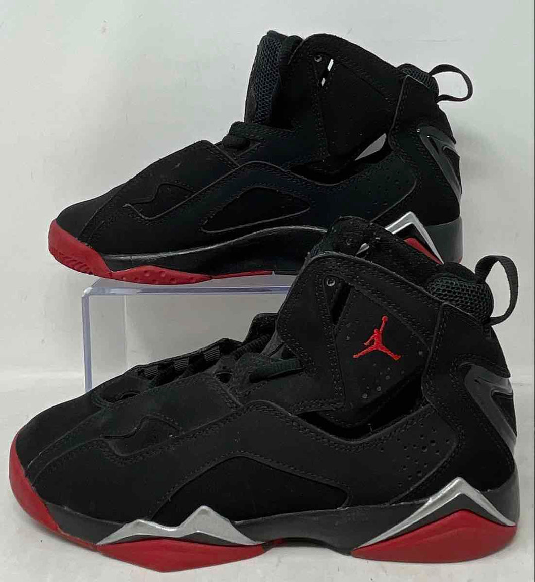 Authentic Nike Kids Jordan True Flight 343795-062 Black Sneaker Shoes Size 4.5Y