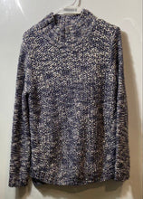 Load image into Gallery viewer, Forever 21 Womens Gray Multicolor Marled Knit Slit Hem Pullover Sweater Size L
