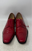 Load image into Gallery viewer, Giorgio Brutini Mens Red Leather Cap Toe Lace-Up Oxford Dress Shoes Size 13M
