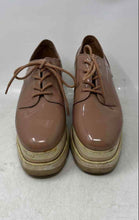 Load image into Gallery viewer, Aldo Womens Brown Leather Closed Toe Lace-Up Low Top Platform Sneaker Shoes Sz 8
