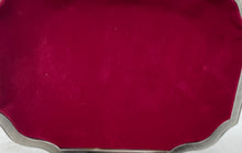 Load image into Gallery viewer, Zhen Zhu Silver-Tone Jewelry Storage Hinged Square Trinket Box Collectible
