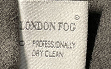 Load image into Gallery viewer, London Fog Womens Green Spread Collar Pockets Button Front Overcoat Size 4 Pet
