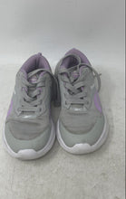 Load image into Gallery viewer, Reebok Kids Energen Tech Gray Purple Round Toe Lace-Up Sneaker Shoes Size 12K
