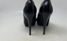 Load image into Gallery viewer, G By Guess Womens Black Leather Slip-On Stiletto Pump Heels Size 10W
