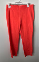 Load image into Gallery viewer, Lauren Ralph Lauren Womens Orange Flat Front Side Zip Ankle Pants Size 6
