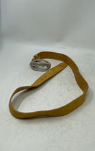 Load image into Gallery viewer, Timberland Mens Mustard Genuine Leather Buckle Adjustable Dress Belt Size 36
