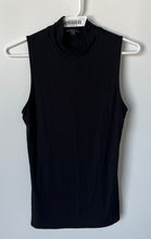 Load image into Gallery viewer, Express Womens Black Sleeveless Mock Neck Blouse Top Size Medium
