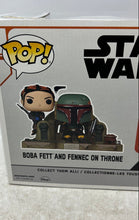 Load image into Gallery viewer, Funko Pop Star Wars Boba Fett And Fennec On Throne Vinyl Figurines
