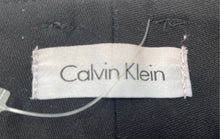 Load image into Gallery viewer, Calvin Klein Womens White Black Flat Front Straight Leg Trouser Pants Size 2
